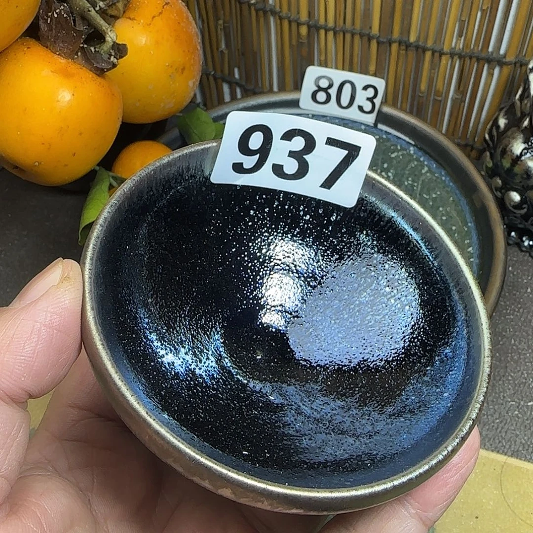 茶盏建盏杯主人杯龙窑柴烧