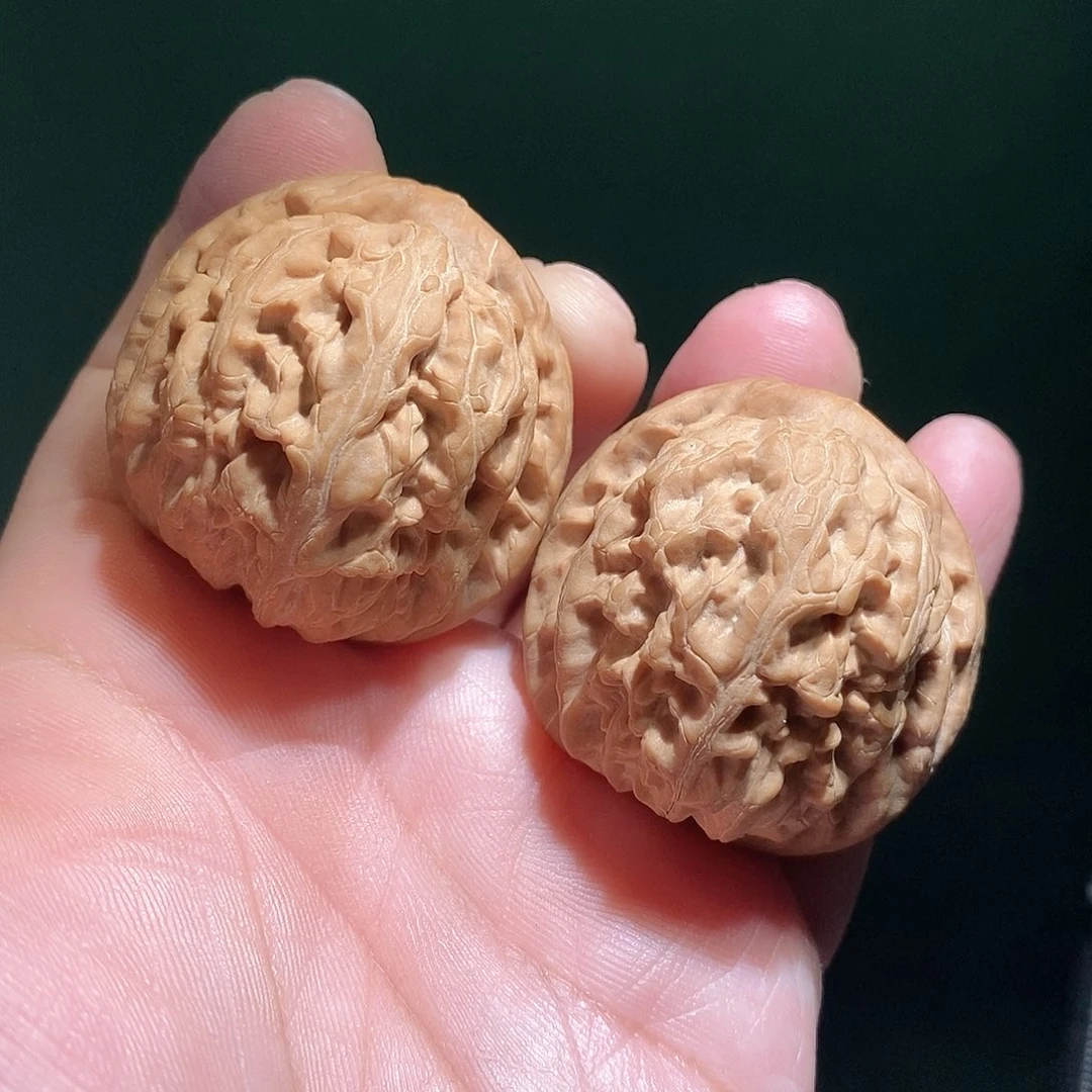 把件文玩核桃41红锦鲤全品