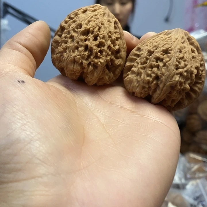 把件文玩核桃43虎头王小众