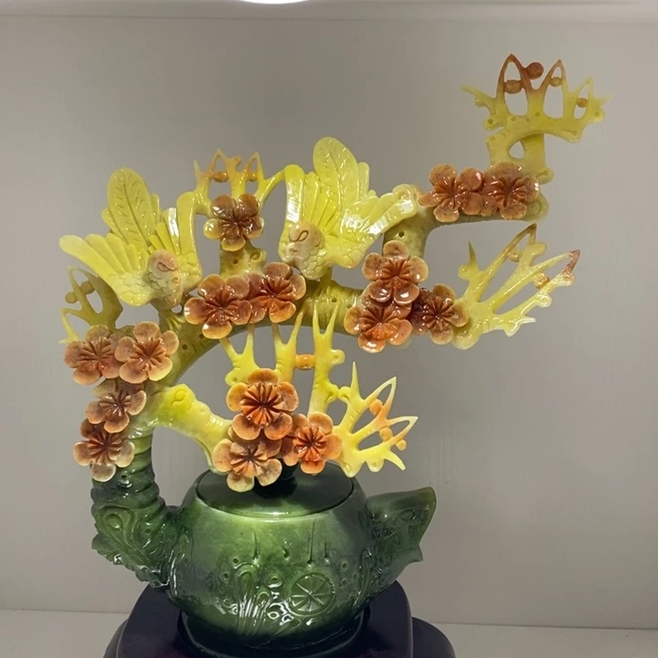 未镶嵌蛇纹石玉（覆膜）珠宝奇石