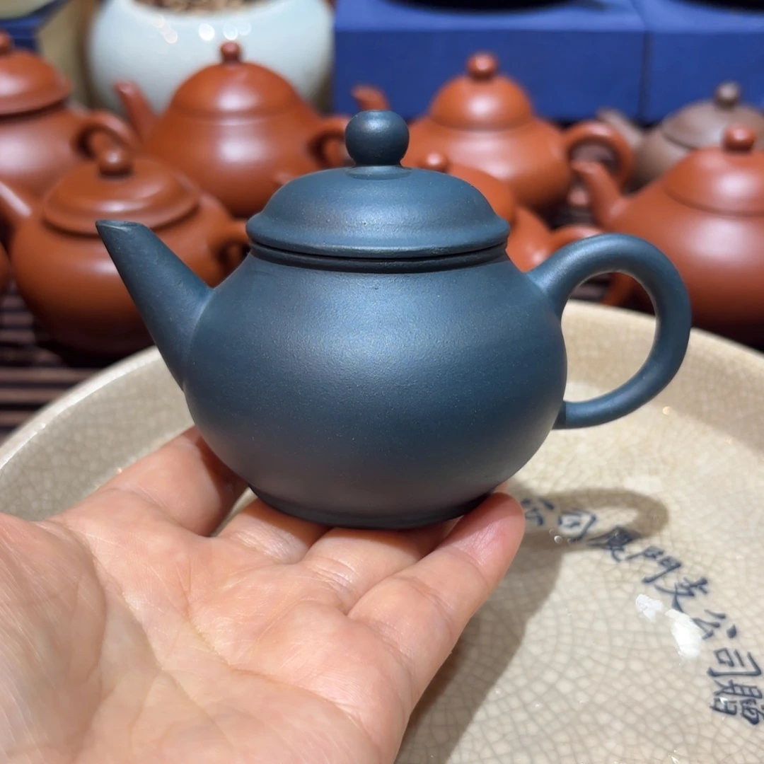 紫砂壶九十年代绿泥芭乐105cc