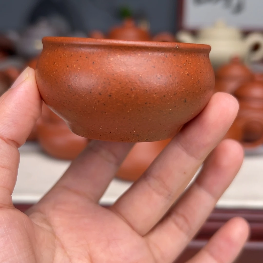 茶壶紫砂宝山红泥50