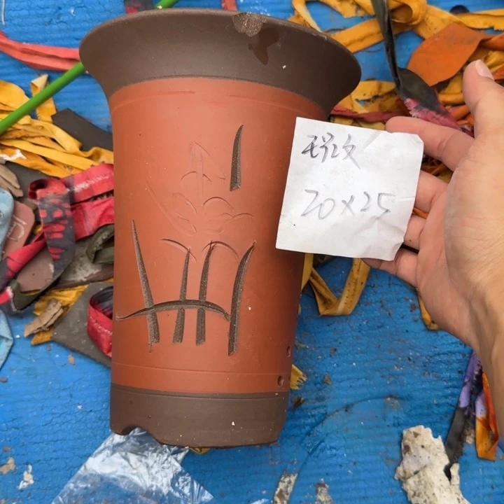 紫砂花盆特价商品