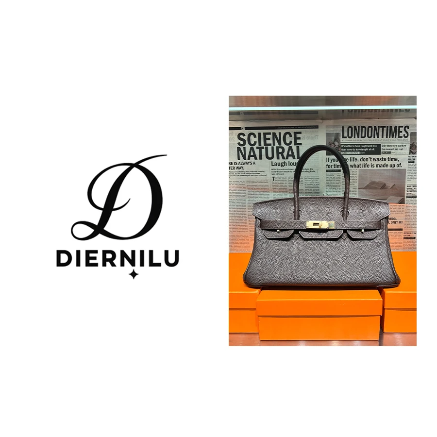 【晚晚真皮高定】29CM原创高定真皮-BKS乌木色-J068