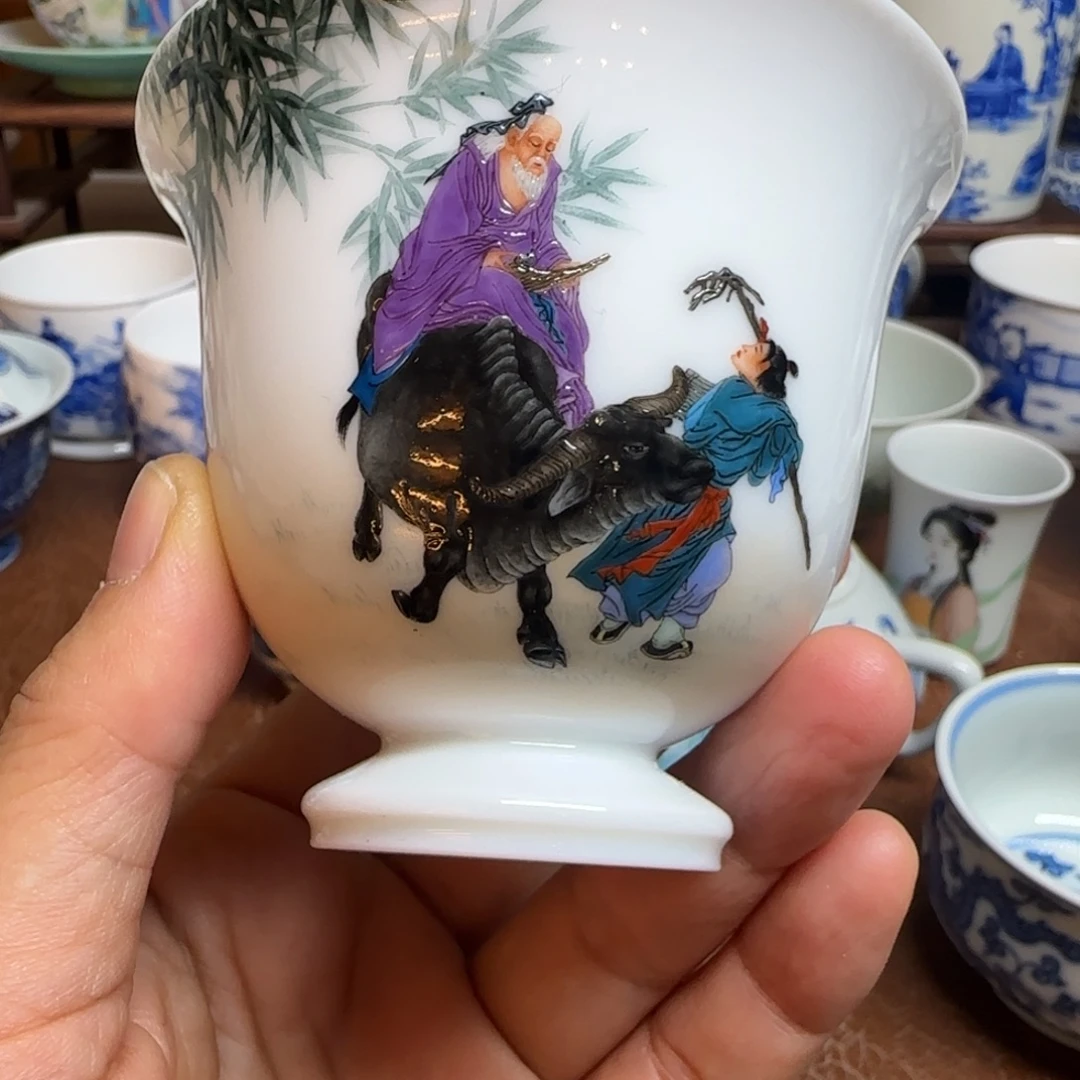 摆件陶今天晚上的月亮好圆啊