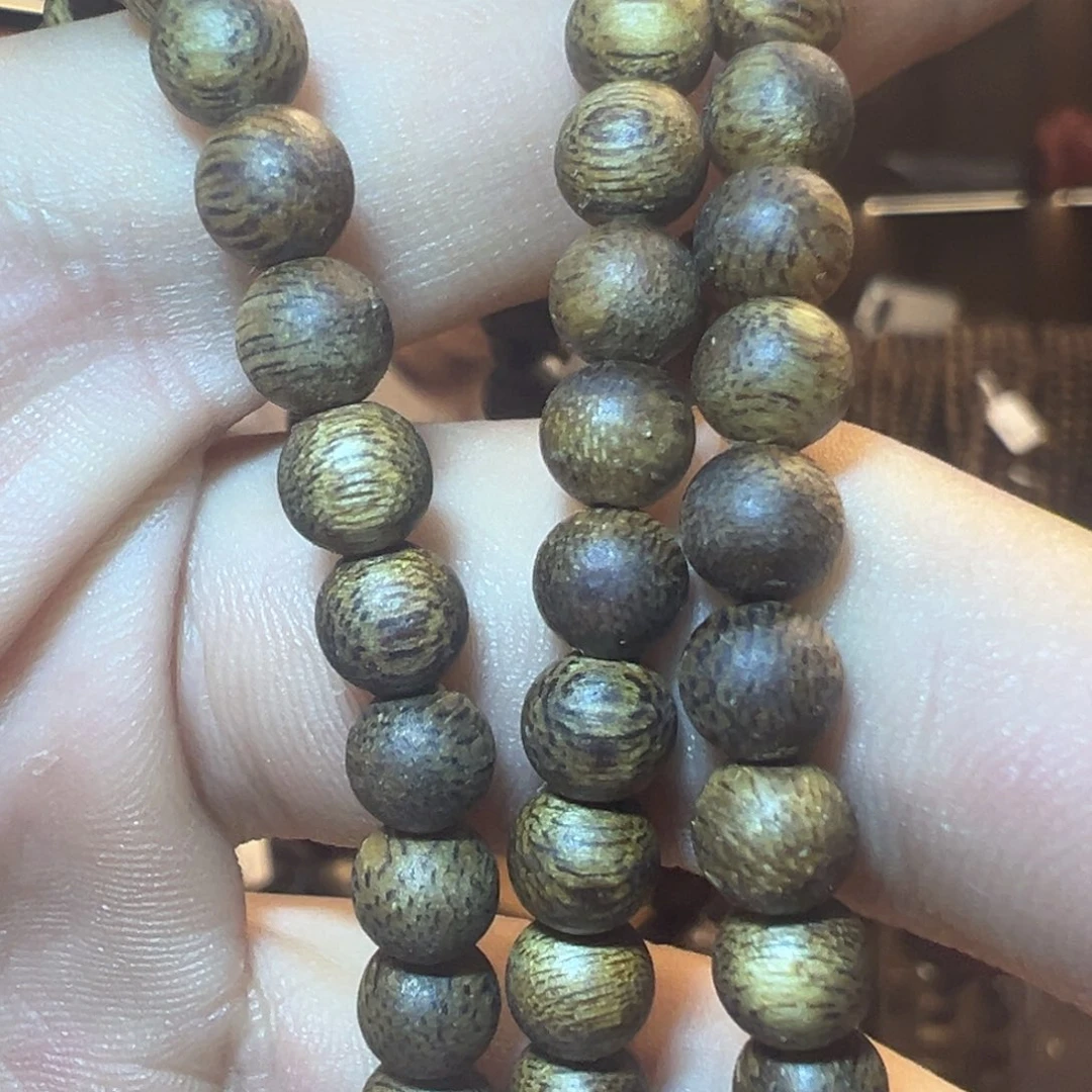 沉香沉香碎屑卡5圆珠多圈10克