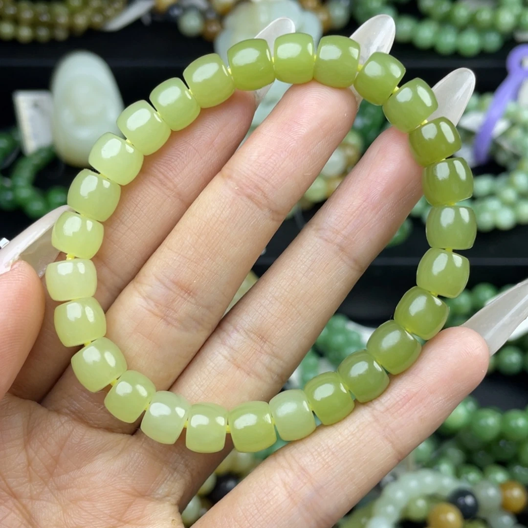 和田玉未镶嵌手串