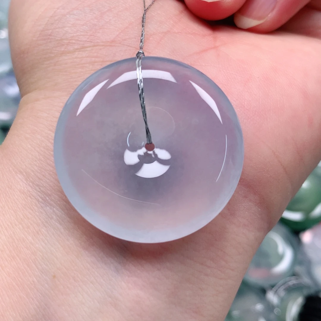 颈饰未镶嵌翡翠天然翡翠