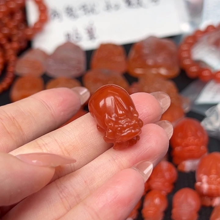 e***使南红玛瑙未镶嵌吊坠(不含链)