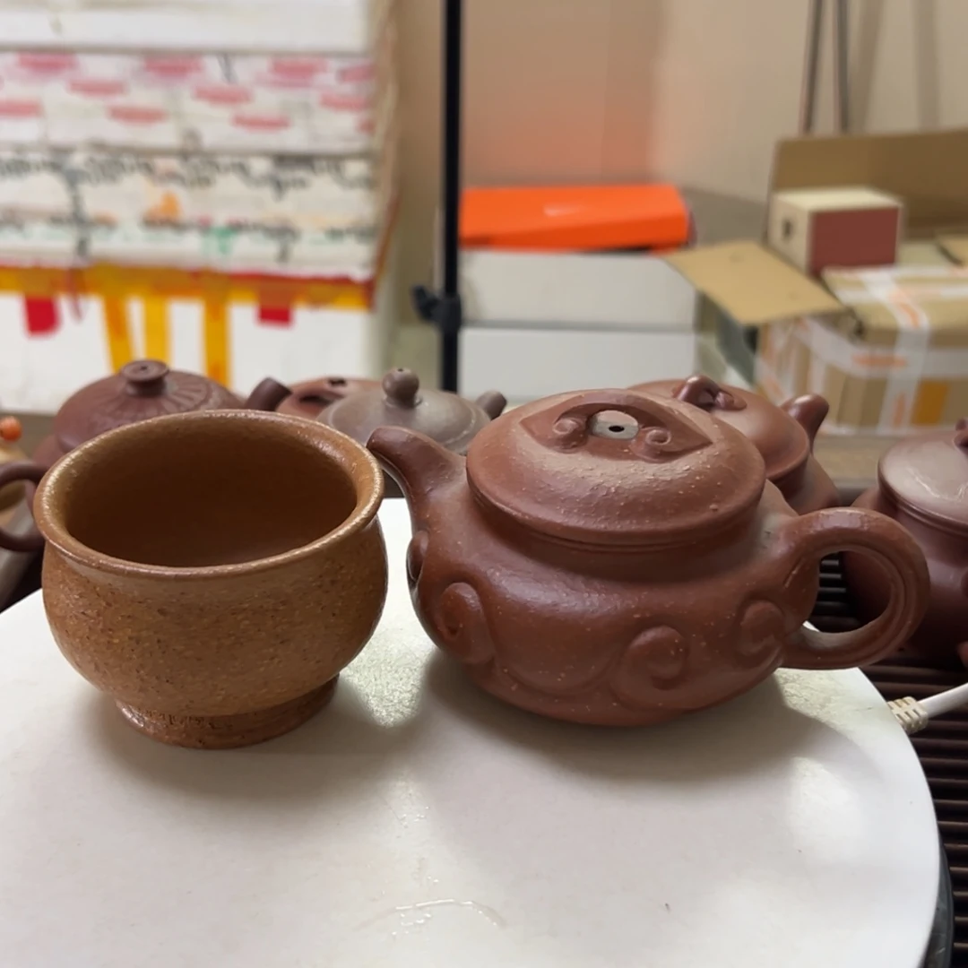 紫砂茶壶红将破如意仿古200