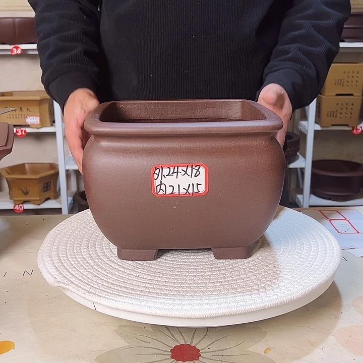 紫砂花盆紫砂花盆