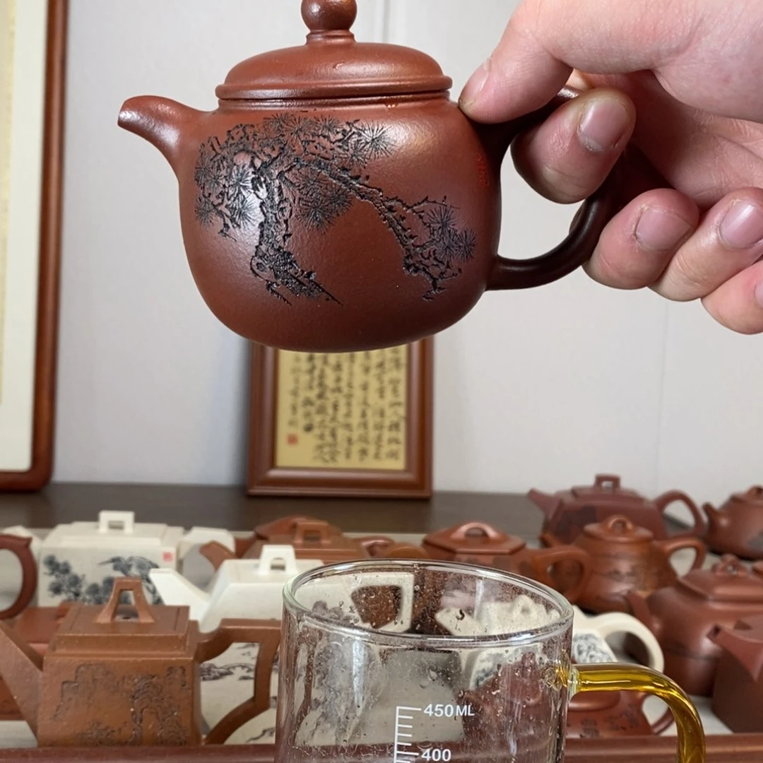 茶壶紫砂原矿泥料传统工艺制作