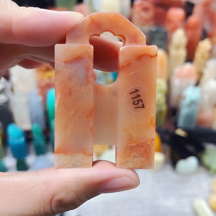 寿山石印石1157包邮包刻