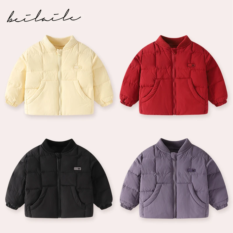 【杜邦三防羽绒外套 小洛妈咪】婴儿童外套男女宝宝加厚羽绒服K29
