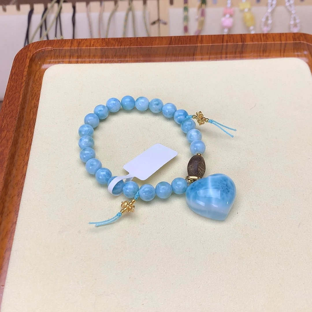 针钠钙石（海纹石）手链未镶嵌