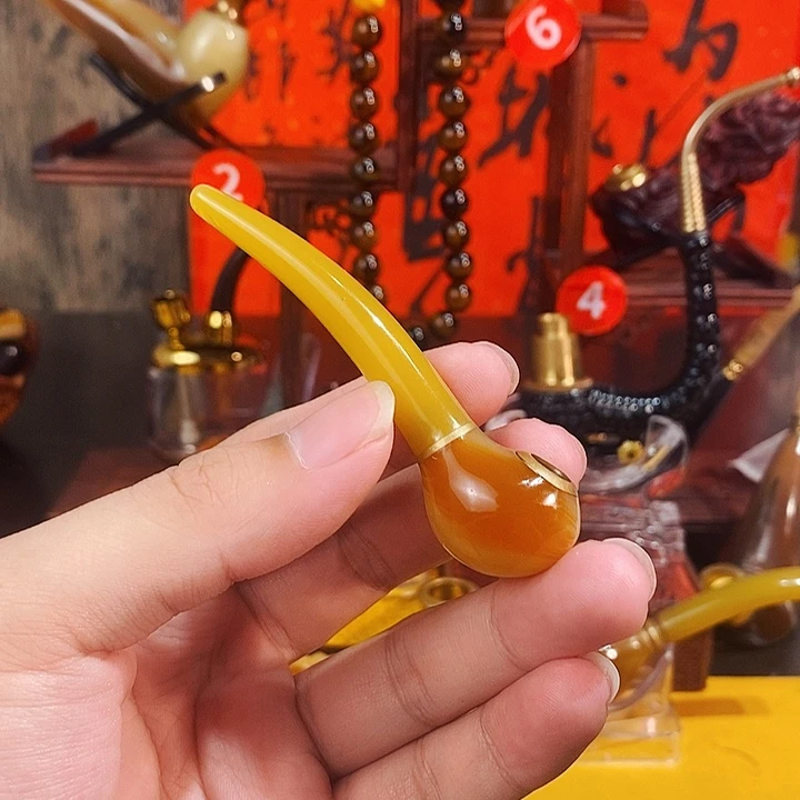 高端定制牛角手工嘴
