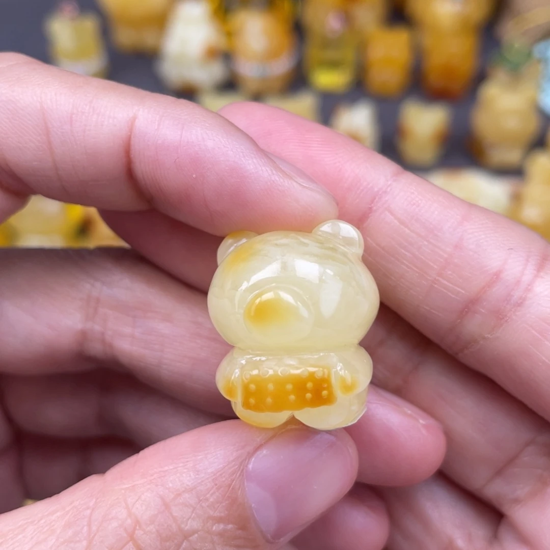 裸石琥珀未镶嵌蜜蜡