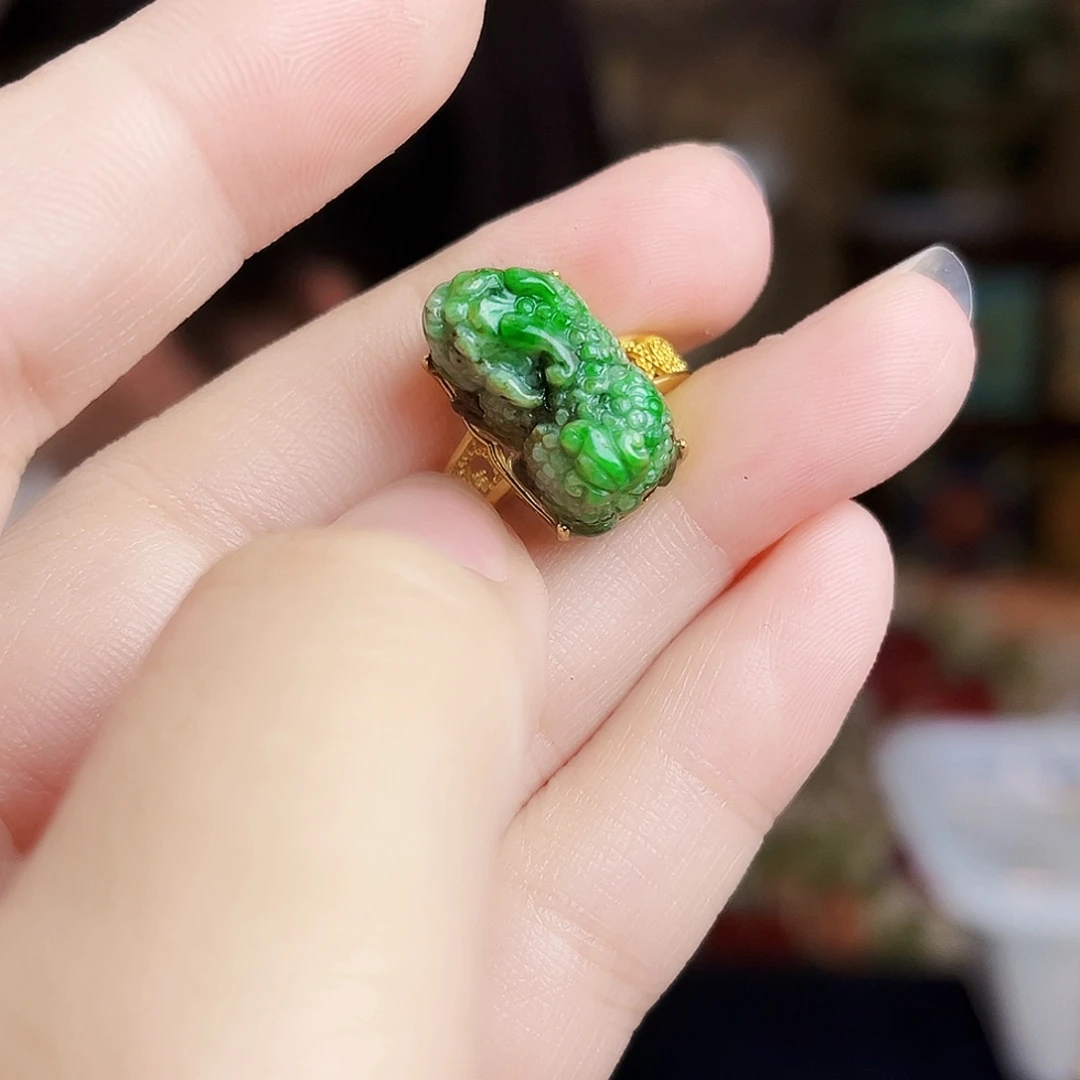 翡翠银S925镶嵌颈饰吊坠