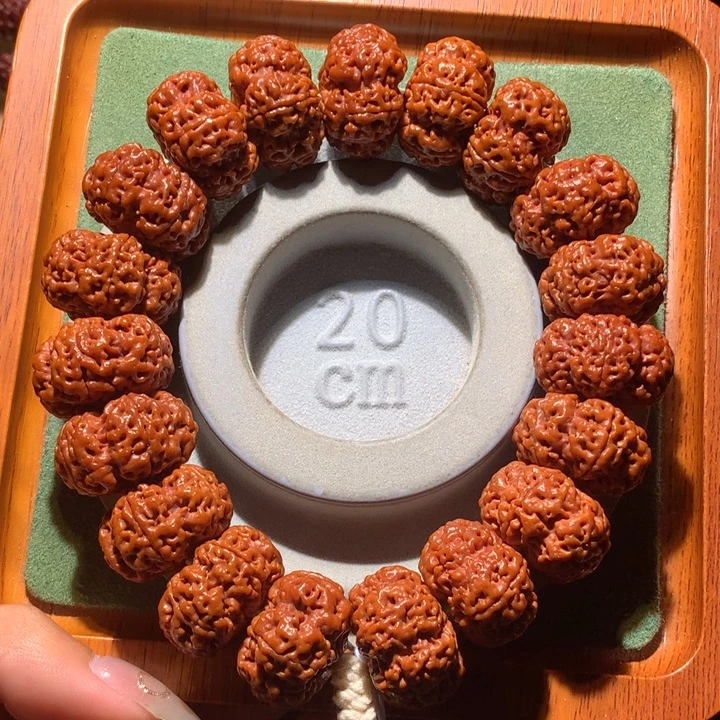 金刚菩提手串23+夹板梅花