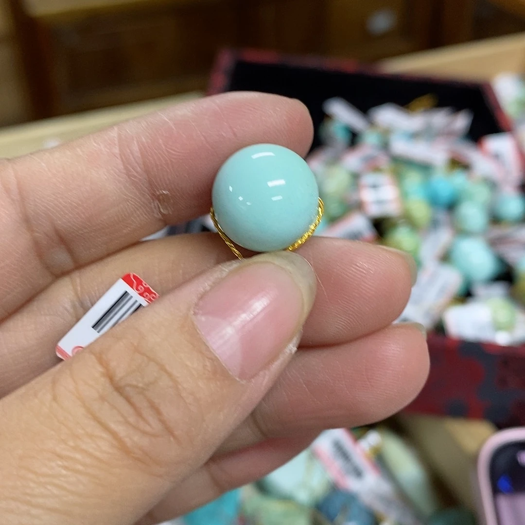 绿松石珠宝奇石未镶嵌