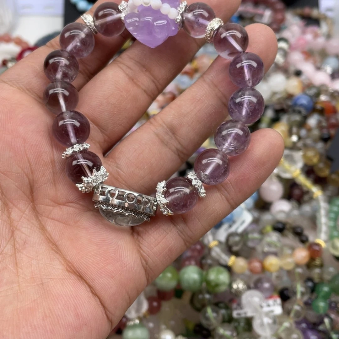 银S925镶嵌颈饰紫晶