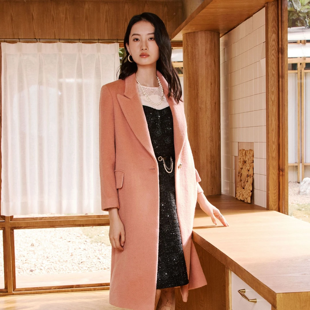 【品牌福利】她翼冬季毛呢外套女士气质时尚百搭ET7245354527