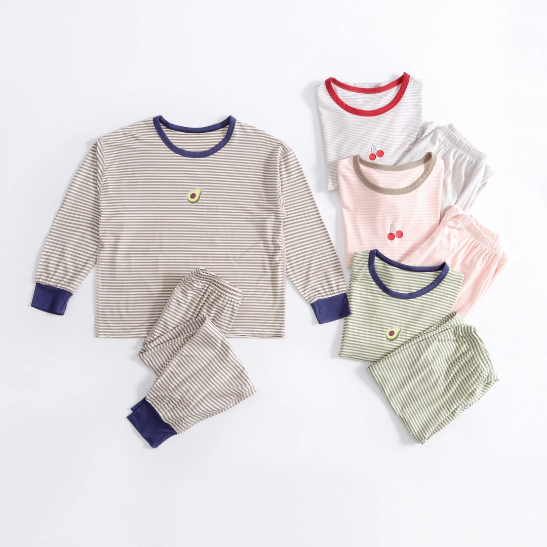 【妮妮珂珂】优可丝春夏儿童宽松家居服套装舒适丝滑软糯