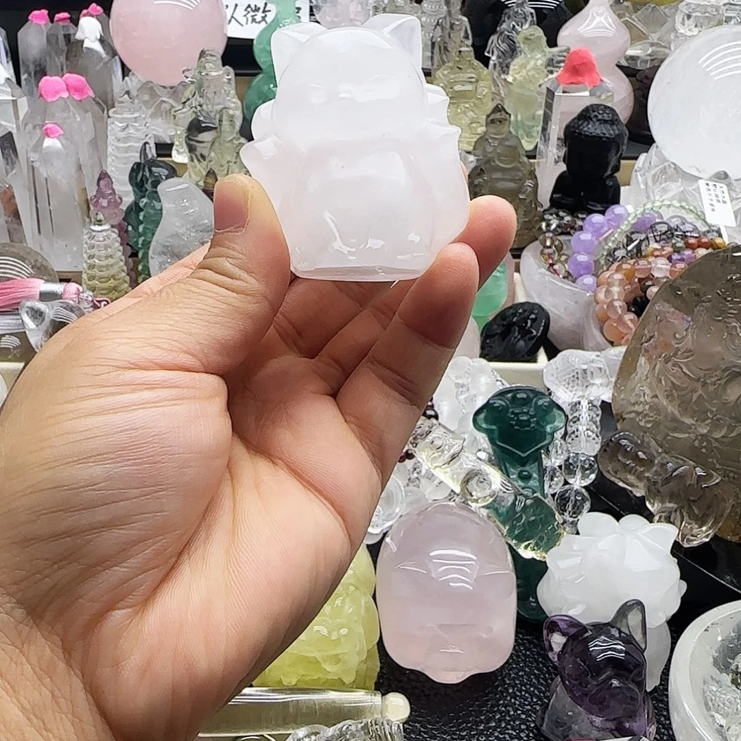 车挂未镶嵌水晶摆件