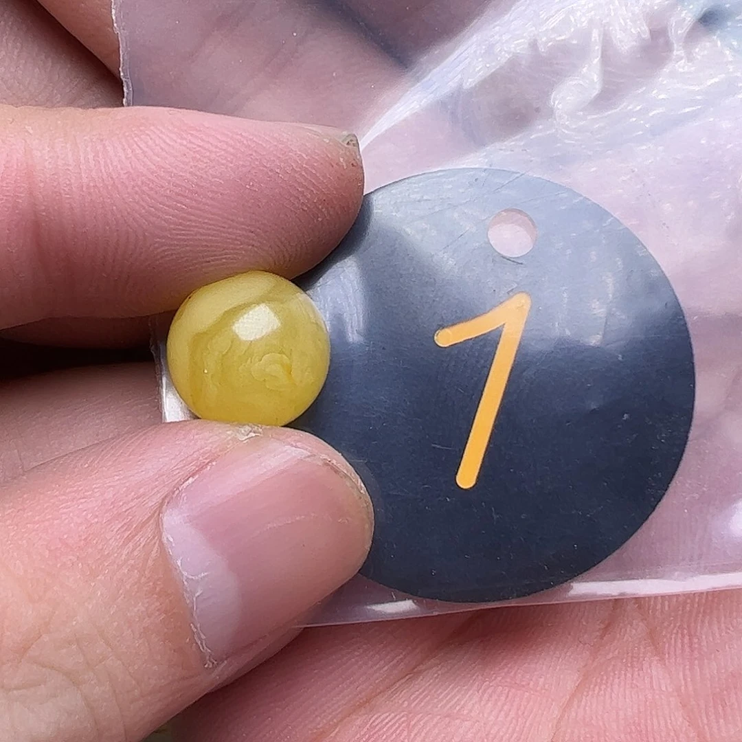 蜜蜡未镶嵌珠宝奇石钱**量12m m