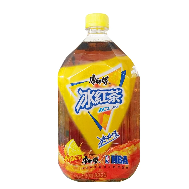 康师傅 冰红茶柠檬口味茶饮品 1l/瓶