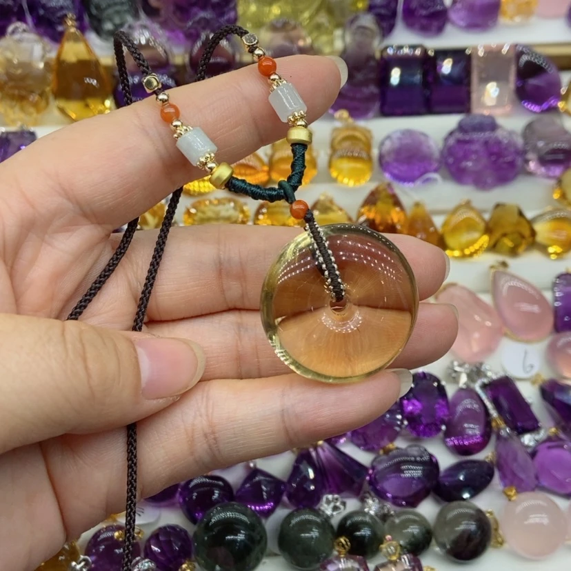 【闪购商品】水晶水晶吊坠未镶嵌