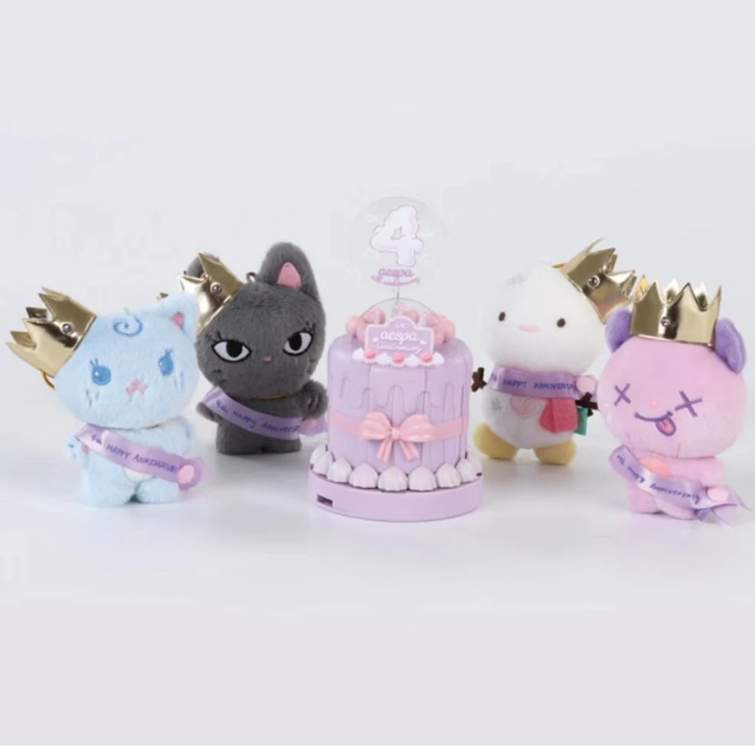 【新品上架】aespa 四周年 10cm周边 棉花娃娃