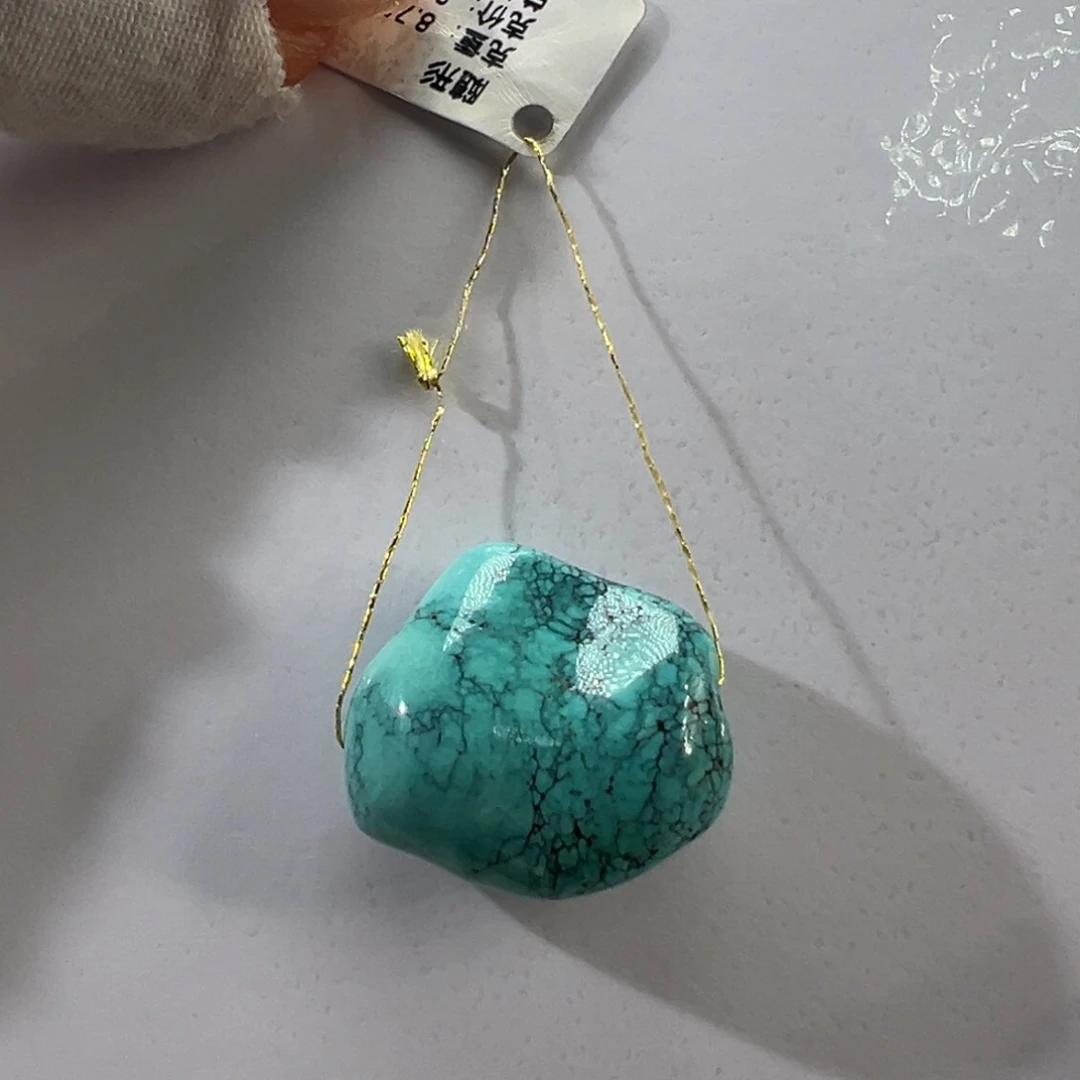 绿松石未镶嵌挂件