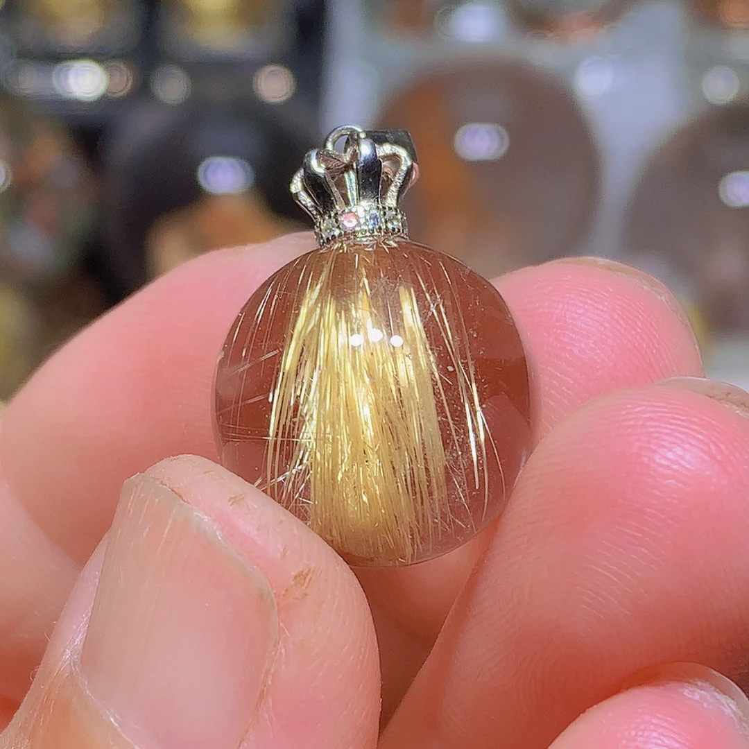 银S925镶嵌珠宝半成品水晶定制款