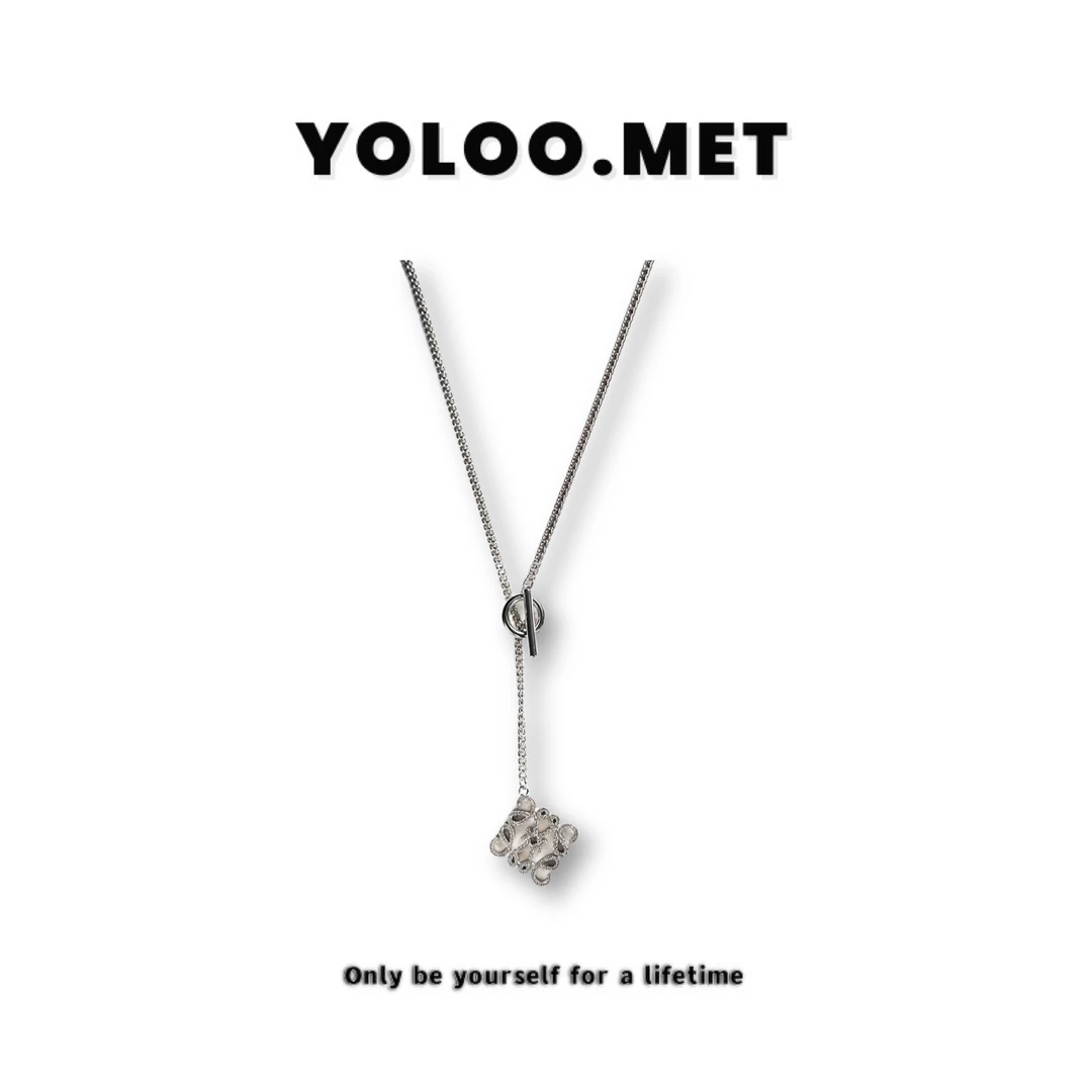 铜合金项链 【Yoloo.Met】原创设计罗意质感小众项链饰品锁骨链