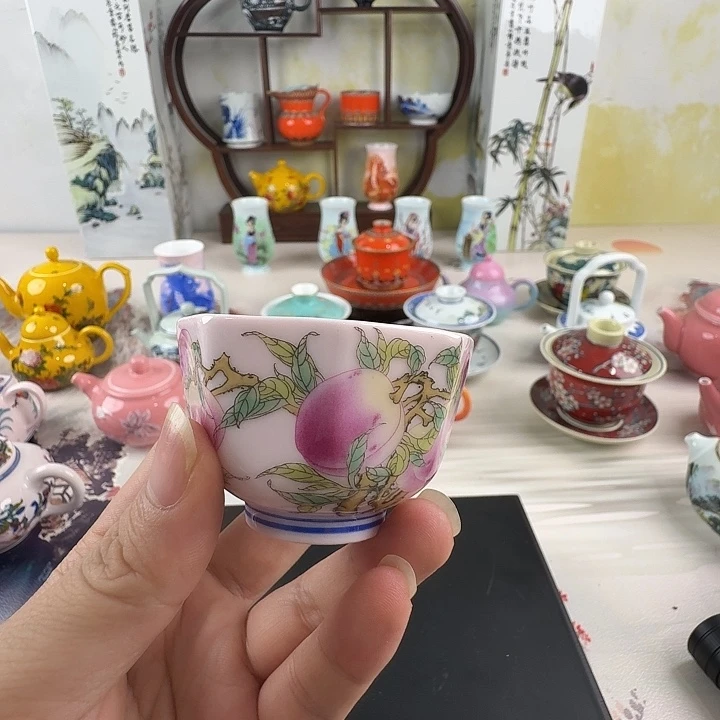 摆件景德镇陶瓷老厂瓷12