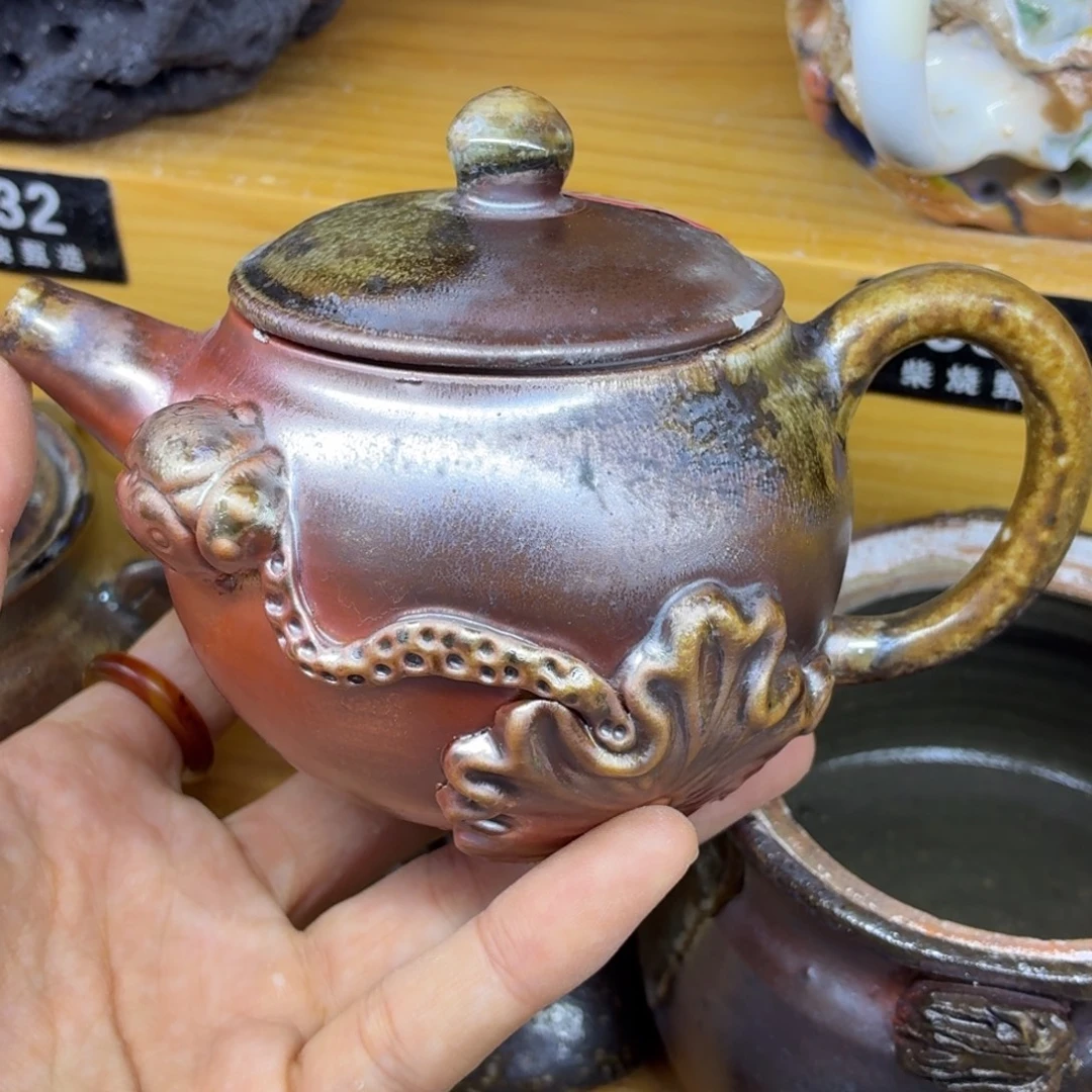 陶园柴烧精品高货711露白了