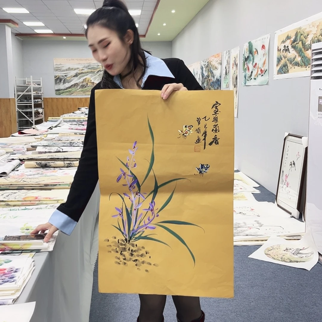 国画国画纯手绘作品