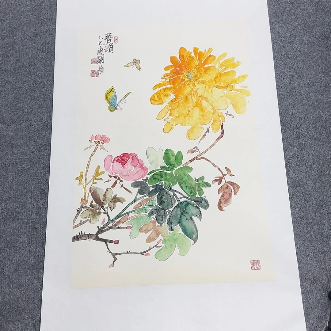 国画68*45纯手绘唐朝