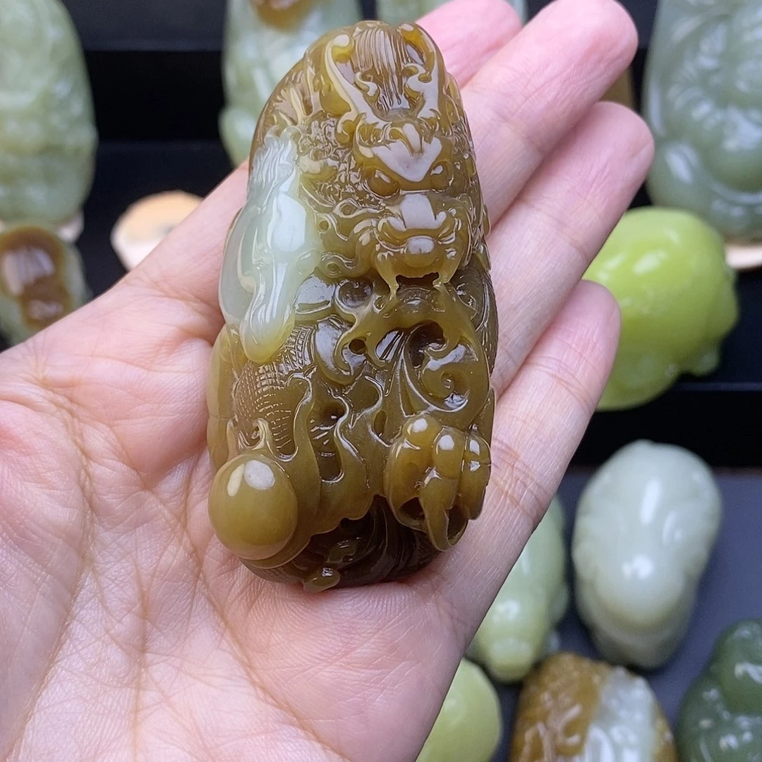 未镶嵌和田玉把件东*