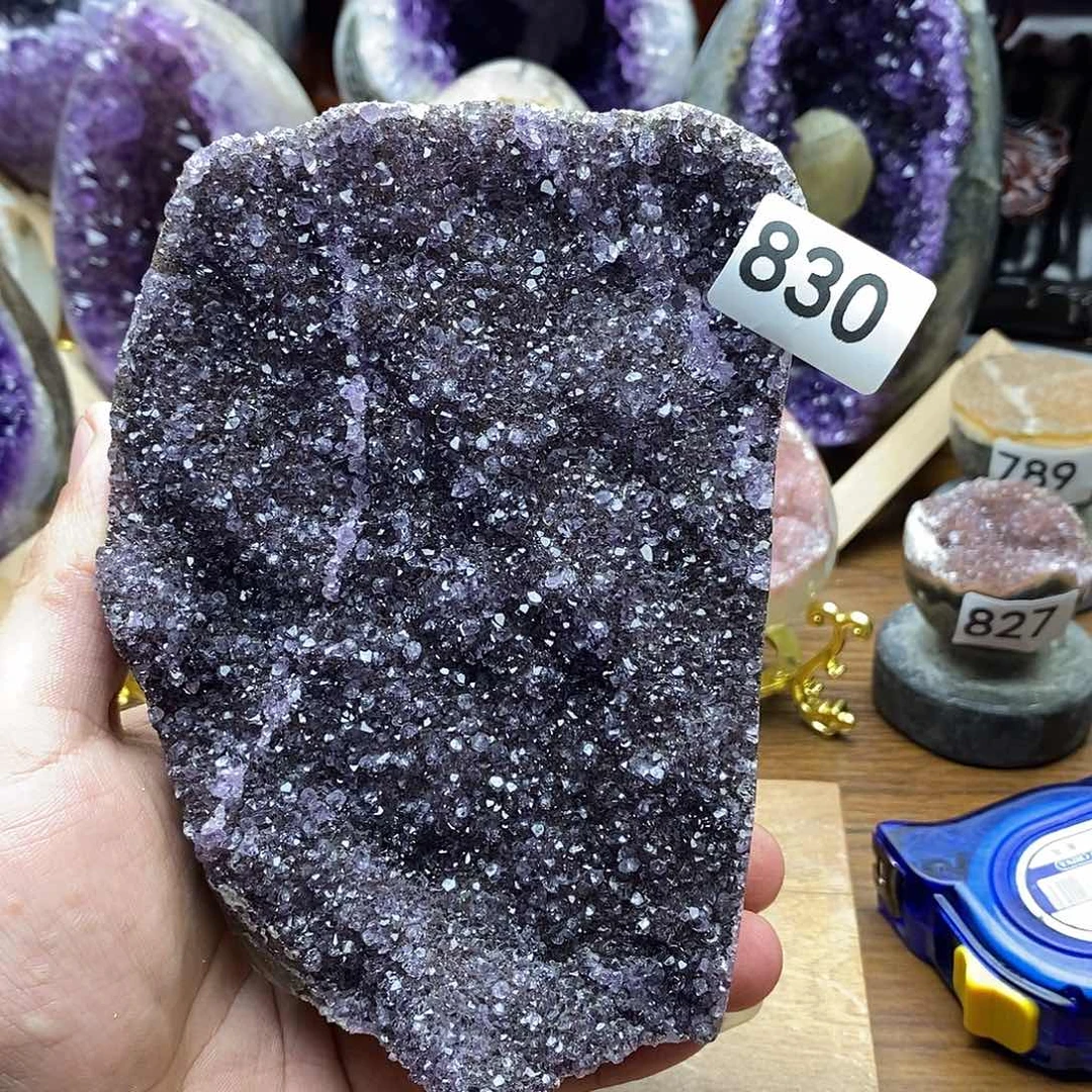 紫晶摆件未镶嵌摆件