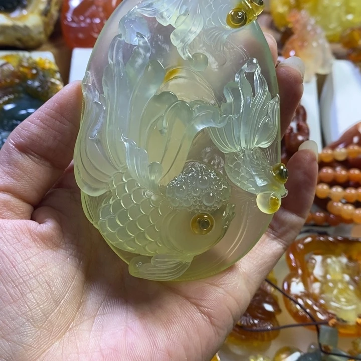 心***佛未镶嵌蛇纹石玉颈饰