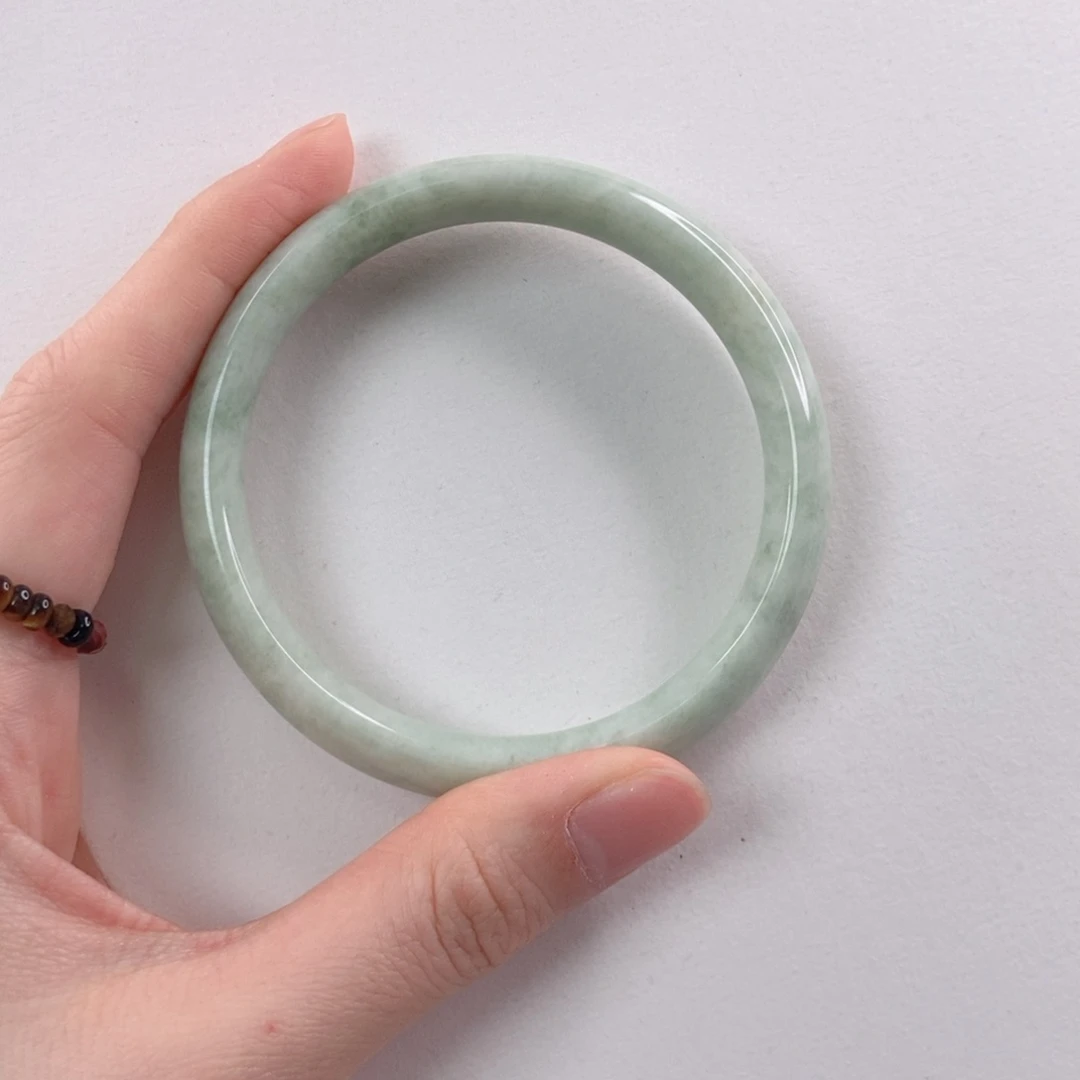 蓝田玉（蛇纹石化大理石玉）手镯未镶嵌@***学