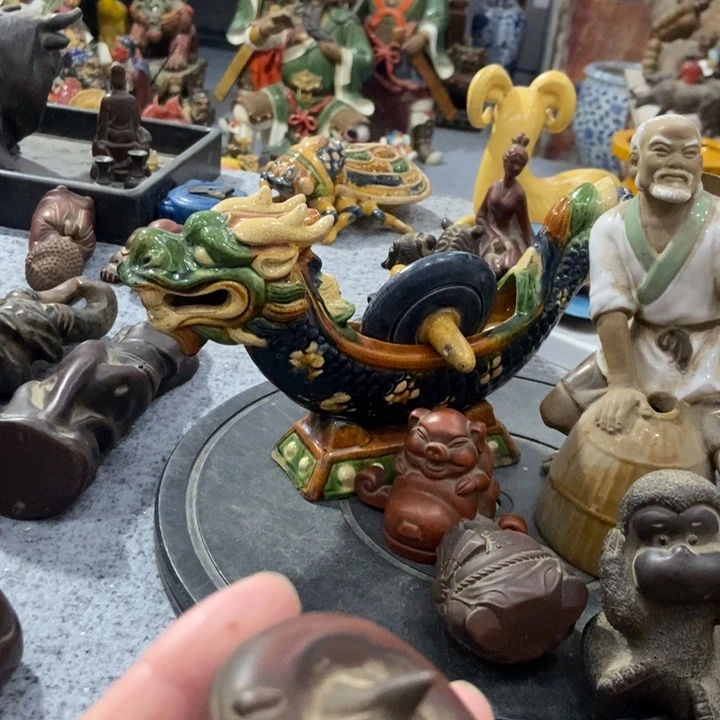 紫砂陶瓷制品摆件123