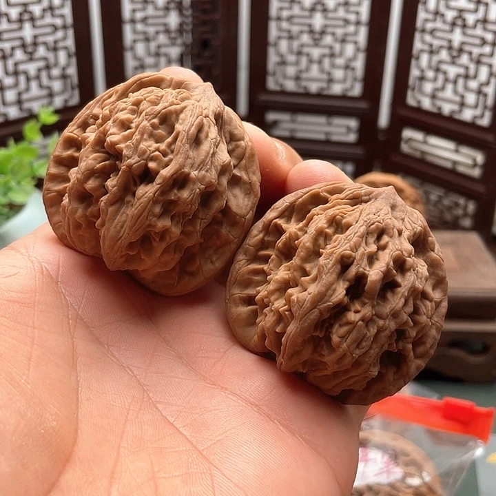 把件文玩核桃虎头