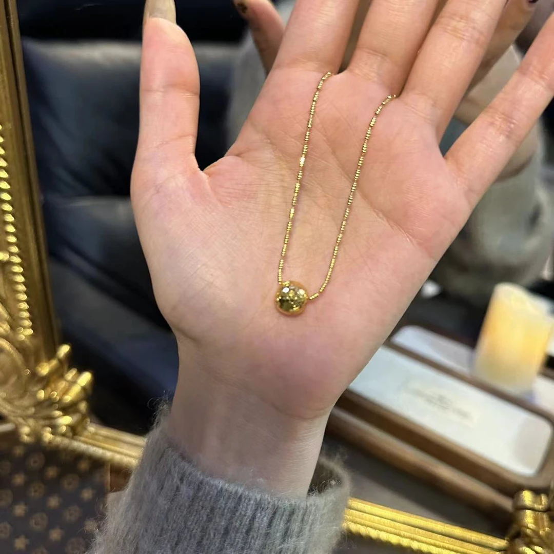 铜合金项链 路路通龙鳞闪闪项链-4030