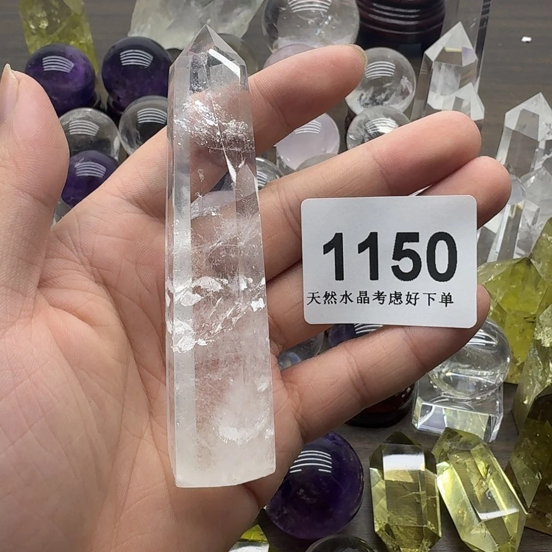 未镶嵌水晶珠宝半成品