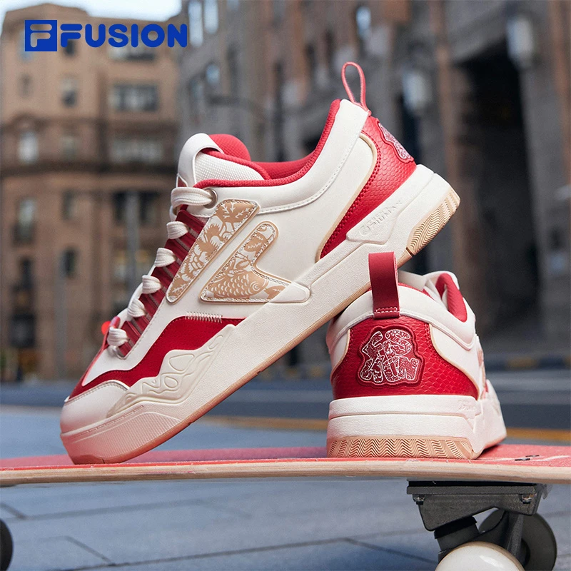 【新年款】Fila斐乐潮牌【豚跃鞋】春节百搭低帮男鞋女鞋鞋T12W512311