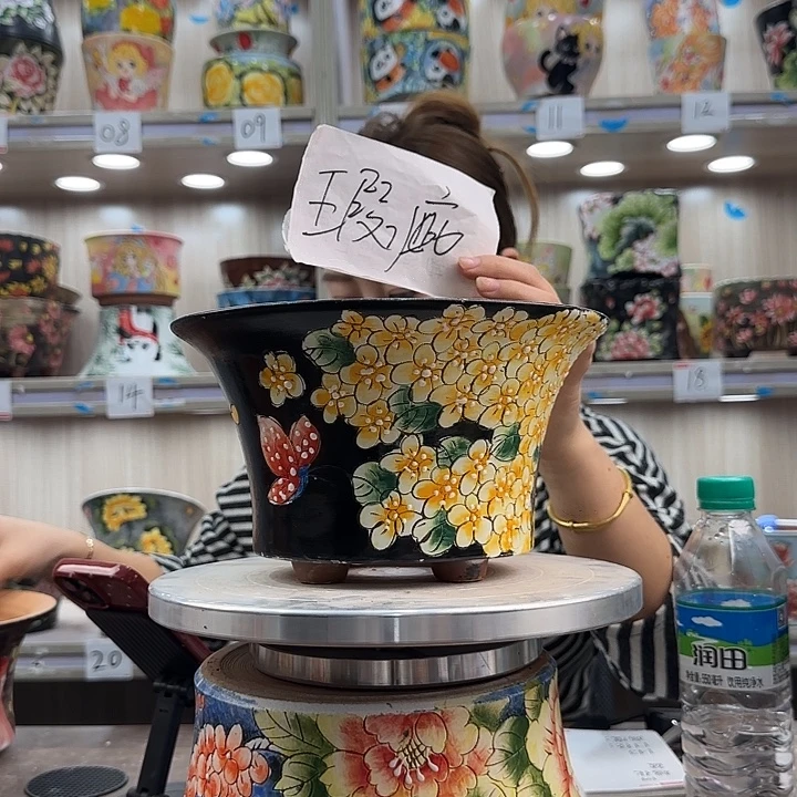 紫砂花盆瑕疵瑕疵929