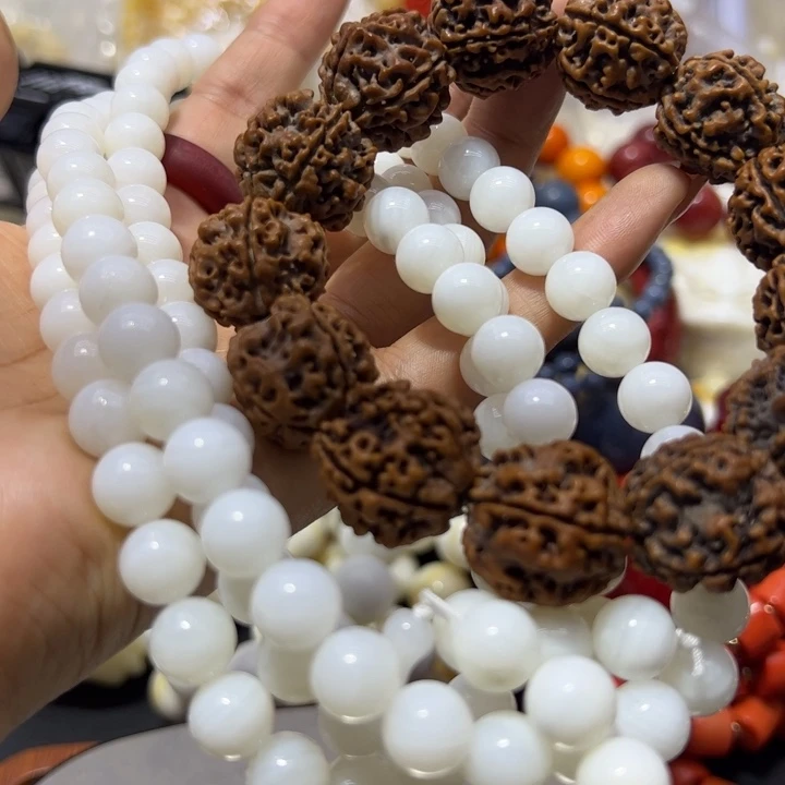 核桃手串/手链1.0/109高冰透微瑕